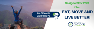 a call to action banner that says: on-demand workshops